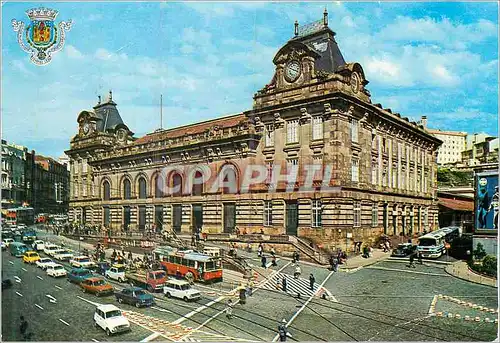 Cartes postales moderne Porto Portugal Gare de St Bento et Place d'Almeida Garrett