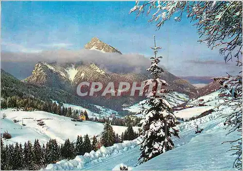 Cartes postales moderne Neige et soleil