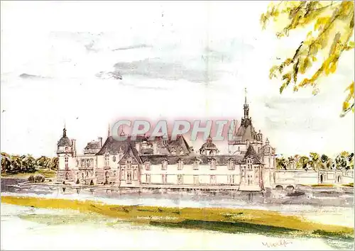 Cartes postales moderne Chateau de Chantilly