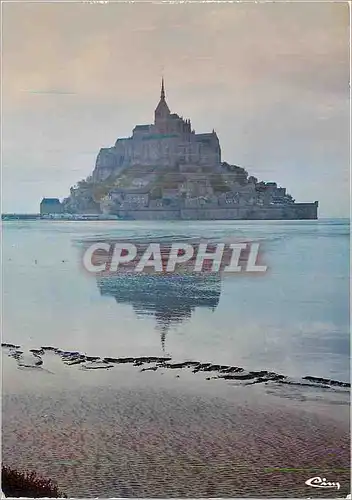 Cartes postales moderne Le Mont-Saint-Michel (Manche) Contre jour