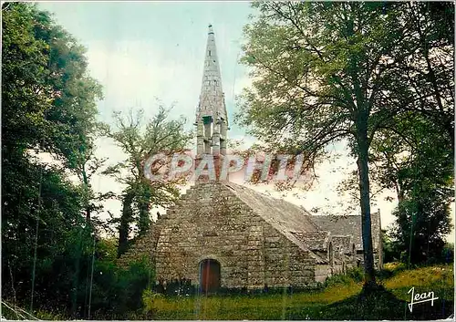 Moderne Karte La Bretagne Tregune (Finistere) La Chapelle de Kervain