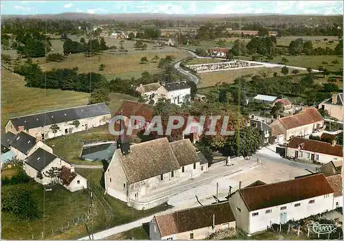 Moderne Karte Hauterieve (Orne) Vue aerienne