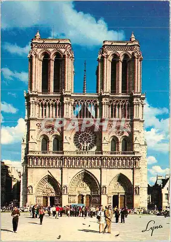 Cartes postales moderne Paris La Cathedrale Notre Dame