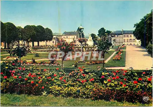 Moderne Karte Lisieux (Calvados) Le Jardin Public