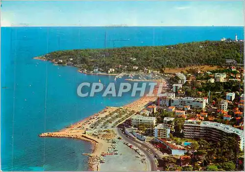 Cartes postales moderne Antibes Vue aerienne du Cap d'Antibes de la plage de la Salis et du phare