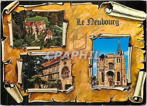 Cartes postales moderne Le Neubourg (Eure) Chateau d'Harcourt