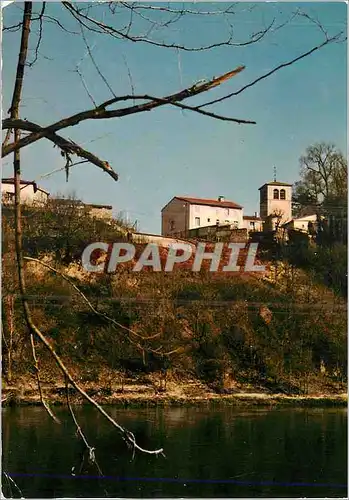 Cartes postales moderne Veauche (Loire) L'eglise et la Loire