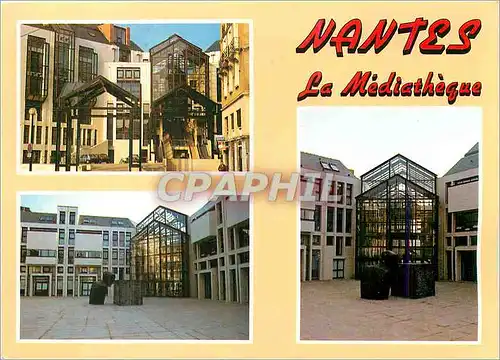 Cartes postales moderne Nantes (Loire-Atlantique) La Mediatheque