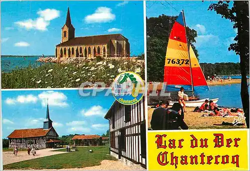 Cartes postales moderne En Champagne Le Lac du Der Chantecoq