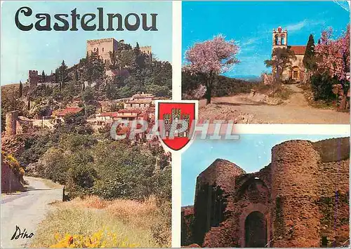 Cartes postales moderne Castelnou Village fortifie du XIe s aux environs de Thuir