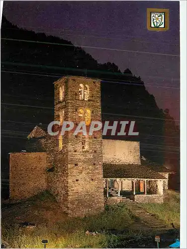 Cartes postales moderne Valls d'Andorra Eglise Romane