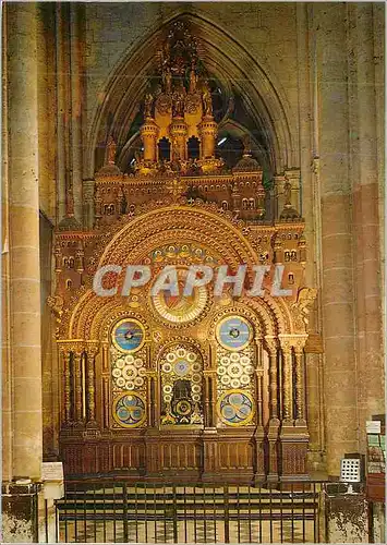 Moderne Karte Beauvais Oise La Cathedrale