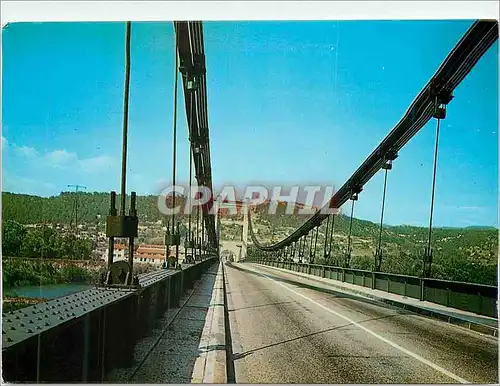 Cartes postales moderne Le Teil Le Pont sur le Rhone et le Contrefort des Cevennes