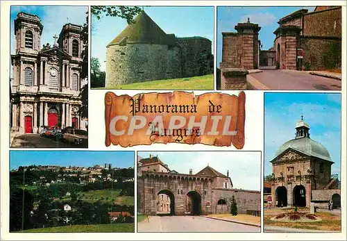 Cartes postales moderne Panorama de Langres Haute-Marne Tour de Navarre