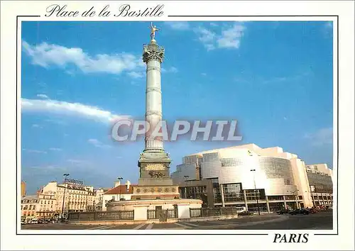 Cartes postales moderne Paris Place de la Bastille