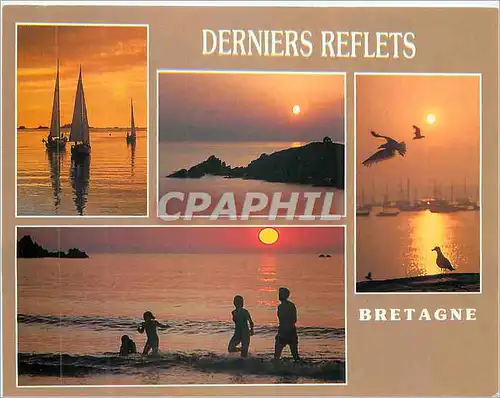 Cartes postales moderne Bretagne Derniers Reflets