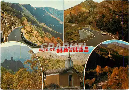 Cartes postales moderne Paysages du Vivarais Le magnifique route qui relie le Bas et le Haut Vivarais