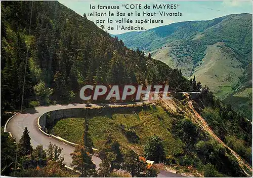 Cartes postales moderne Paysages du Vivarais La Cote de Mayres