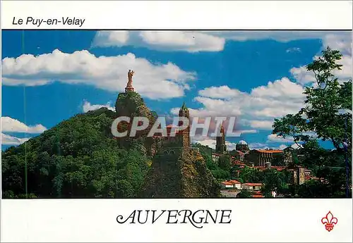 Moderne Karte Auvergne Le Puy-en-Velay