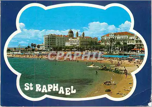 Cartes postales moderne Saint-Raphael La Cote d'AZUR Inoubliable