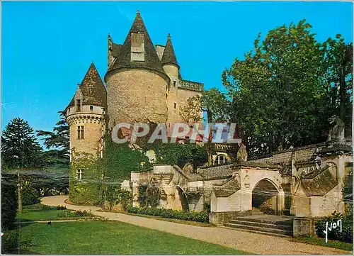 Moderne Karte COuleurs et lumuere de France en Perigord paus des truffes et des chateau chateau des milandes c