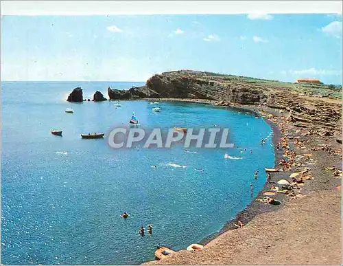 Cartes postales moderne Le littoral Languedocien Le Cap d'Agde la conque la plage noire et rochers des deux freres