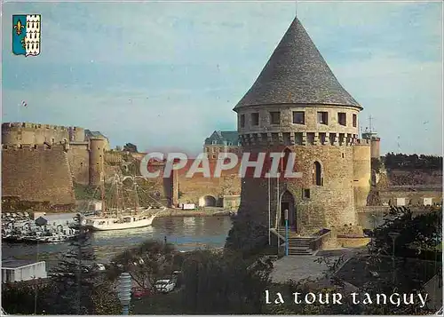 Cartes postales moderne La Tour Tanguy en bretagne brest grand port de guerre et de commerce le chateau et la prefecture