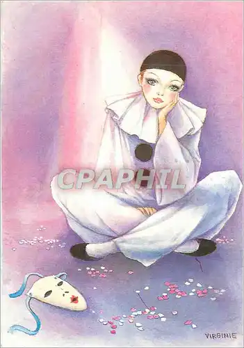 Cartes postales moderne Pierrot