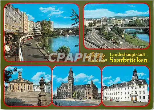Cartes postales moderne Landeshauptstadt grube aus der Saarbrucken