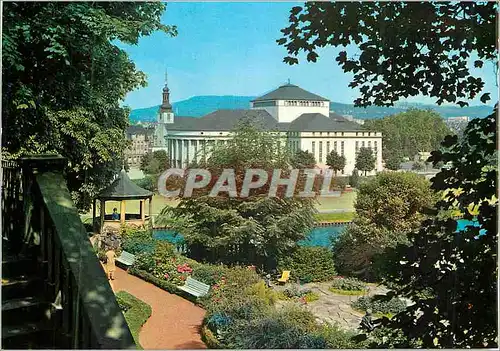 Cartes postales moderne Saarbrucken stadttheater