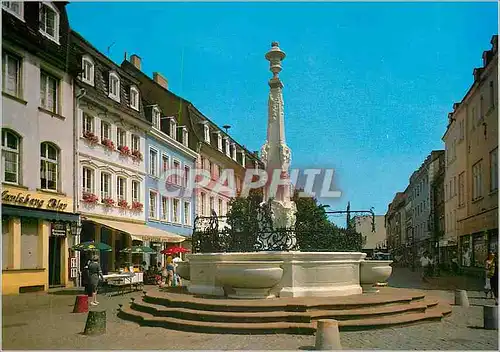 Cartes postales moderne Saarbrucken St Johanner markt