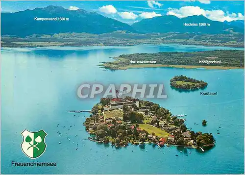 Cartes postales moderne Fraueninsel im chiemsee kloster frauenworth gegrunder um 770