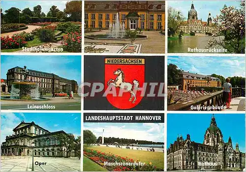 Cartes postales moderne Nierdersachsen landesauptstadt hannover