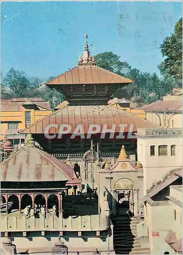 Cartes postales moderne Lord Pasupatinah temple