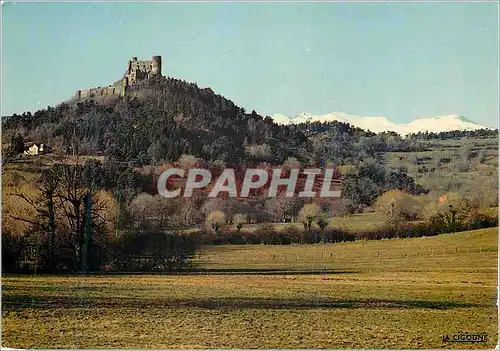 Cartes postales moderne Auvergne chateau feodal du murol (P de D)