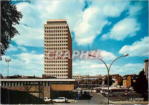 Moderne Karte Rennes (I et V) la gare routiere