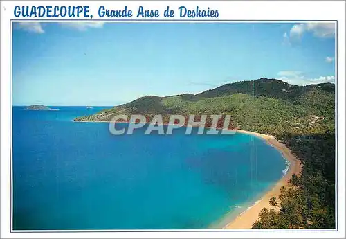 Moderne Karte Guadeloupe grande anse de deshaies