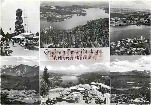 Cartes postales moderne Gruss vom pyramidenkogel worthersee karnten