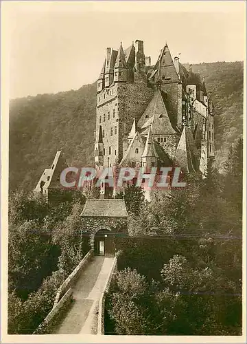 Cartes postales moderne Burg eltz (Mosel) seit 1157 im besitz des der burg gleichnomigen geschlechtes