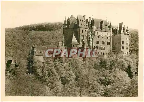 Cartes postales moderne Burg eltz (Mosel) seit 1157 im besitz des der burg gleichnomigen