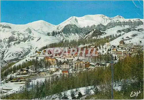 Cartes postales moderne Les alpes maritimes Valberg (alt 1700 m) a 84 km de nice les chalets et le mont mounier (alt 281