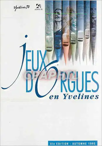 Cartes postales moderne Jeux d'Orgues en Yvelines