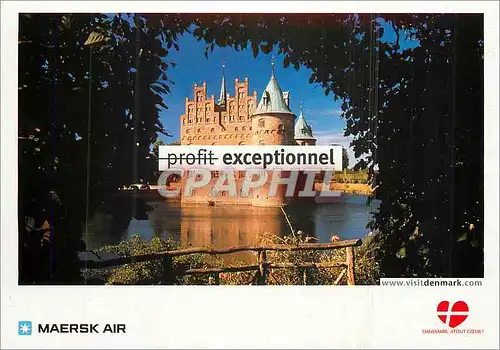Cartes postales moderne Profit exceptionnel Maersk Air Danemark