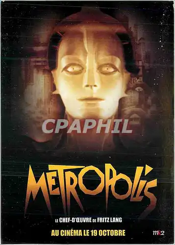 Moderne Karte Metropolis Fritz Lang