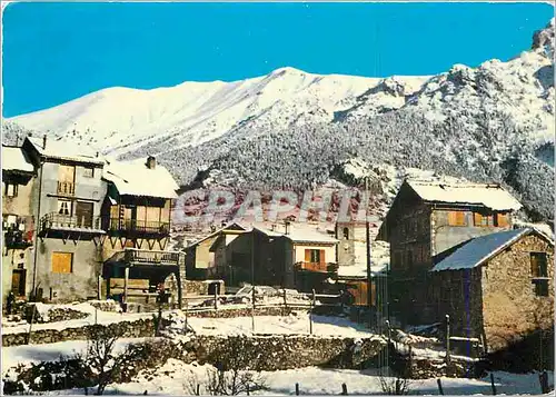 Cartes postales moderne Saint Dalams Valdeblore alt 1300 m le villa sous la neige