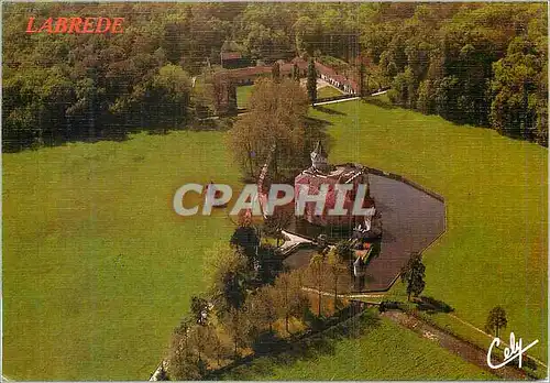 Cartes postales moderne Labrede le chateau de montesquieu 12e et 15e s