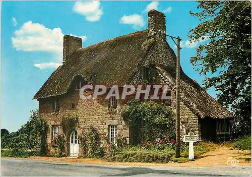 Cartes postales moderne La Normandie pittoresque chaumiere normande