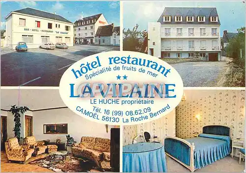 Cartes postales moderne La Vilaine Le Huche proprietaire Hotel Restaurant Camoel La Roche Bernard