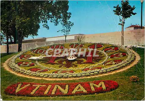 Moderne Karte Besancon (Doubs) L'Horloge Florale