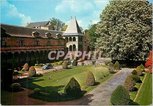 Moderne Karte Chateaubriant (Loire-Atlantique) Cour du Chateau